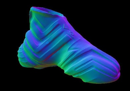 heykel ayakkabı neo konsept kalıp 3d print model - Mito3D