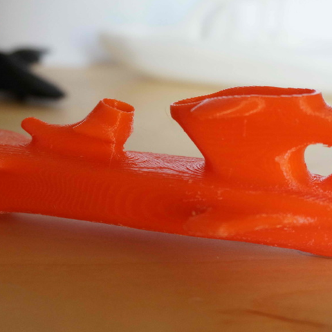 esculpido submarino crianças jogo 3D print model - Mito3D