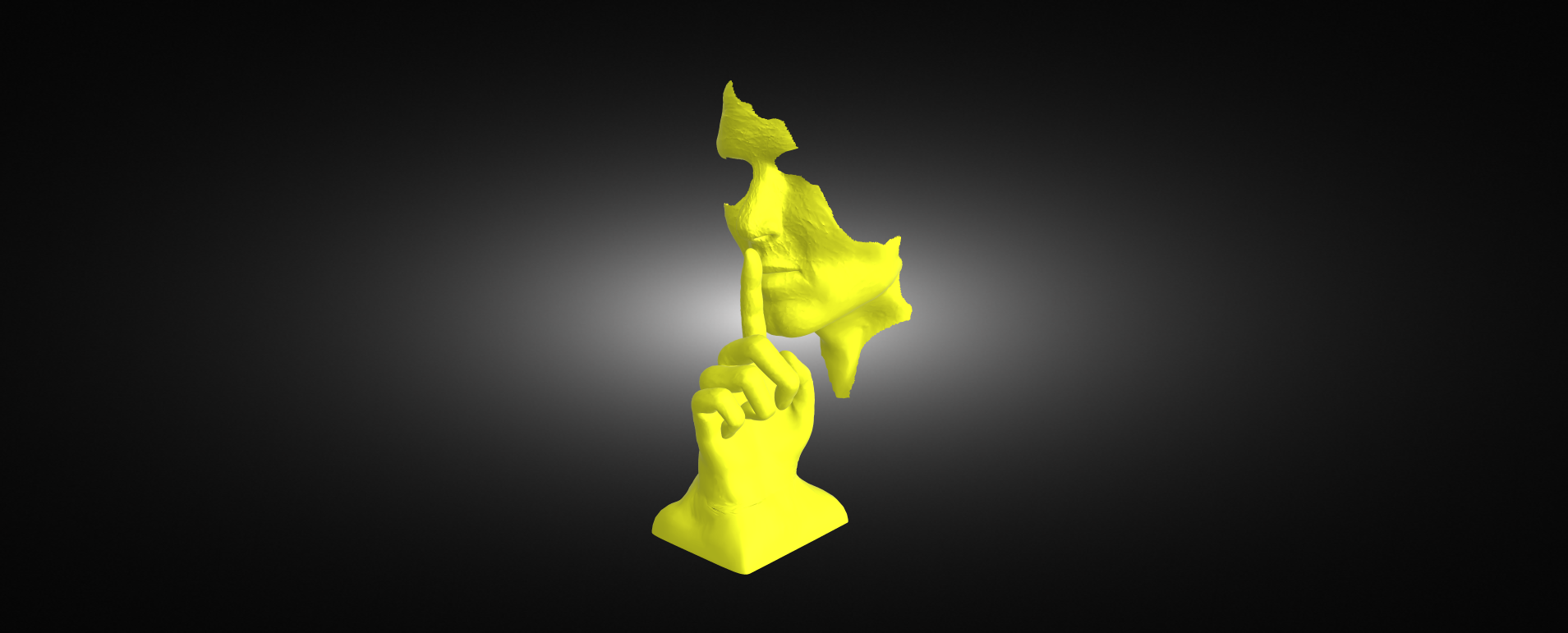 scultura arte 3D print model - Mito3D