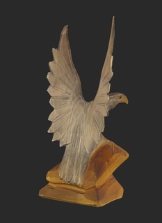 sculpture eagle rock 3d print model - Mito3D
