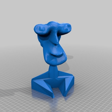 sculpture head withstand art sculptures 3d print model - Mito3D