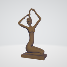 escultura desnudo niña 3d print model - Mito3D