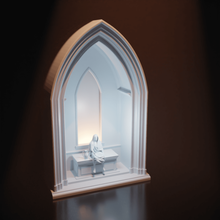 scultura resa Cristo Gesù Chiesa alcova Natale costola religione fede arte 3d print model - Mito3D