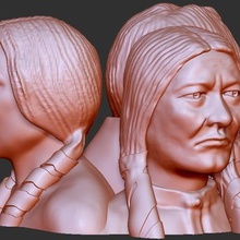 sculptures figures busts art 3d print model - Mito3D