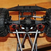 scx10 bta axle steering ackerman axial rc car truck body 3d print model - Mito3D
