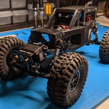scx24 petit chariot châssis axial rc robot d'exploration 3d print model - Mito3D