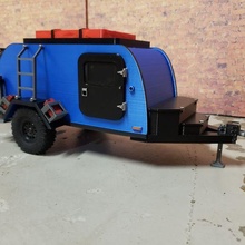 scx24 camper remolque posterior parachoque escala rc coche vehiculo axial rc4wd tractor accesorios 3d print model - Mito3D