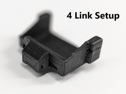 scx24 emax servo montar 4 enlace suspensión 3d print model - Mito3D