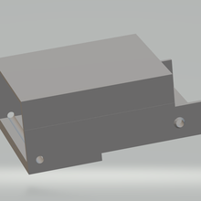 scx24 gladiator battery tray 3d print model - Mito3D