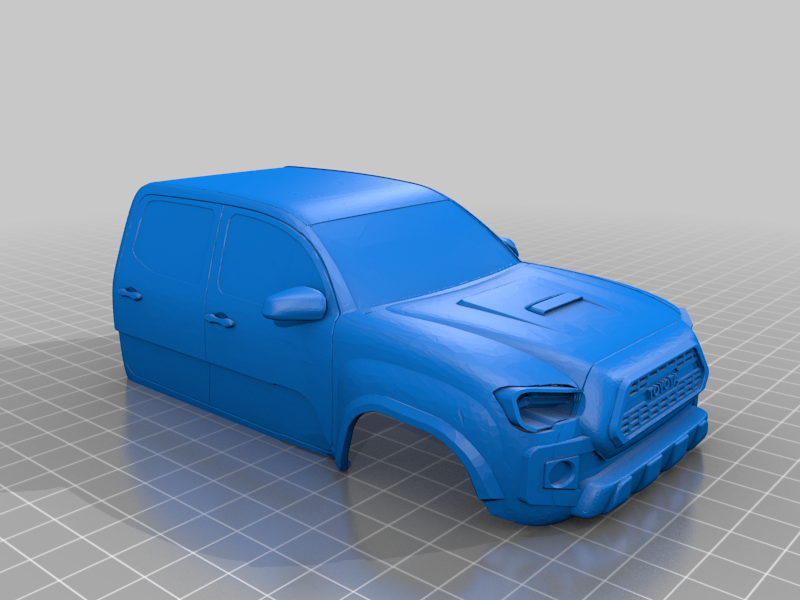scx24 Tacoma Körper axial Crawler rc c10 Fahrzeuge 3D print model - Mito3D