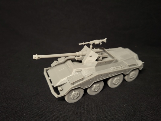sdkfz234 4 - pak-wagen 75cm pak40 ger t 96 germany ww2 german tank tanks war 28mm resin 3d print stl vehicle tabletop wargaming boltaction armored scale miniature model 3d print model - Mito3D