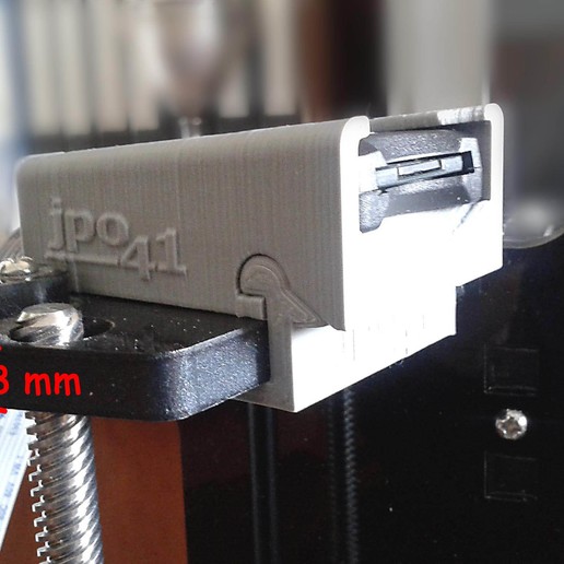 sd card holder anet a6 tool 3d printer accessories exten extension micro microsd case upgrade accessoire printing jpo41 micro-sd sd-card sd-extend 3D print model - Mito3D