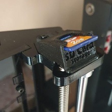 sd card holder prusa i3 printer 3d print model - Mito3D