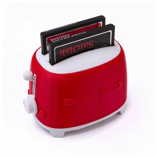 sd card holder toaster kitchen gadgets electronics storage devices accessories easy access cards compact stylish design ease use practicality innovative multifunctional 3d print model - Mito3D