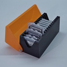 sd card protective box gadget case holder 3d print model - Mito3D