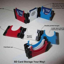 sd card storage gadget digital enclosure media movie music sd card holder