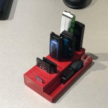 sd cartão USB bastão suporte cartas alça micro computador 3d print model - Mito3D