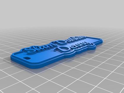 sdddgh11122 customized keychains 3d print model - Mito3D
