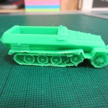 sdkfz 251c jogos guerra veículos 3d print model - Mito3D