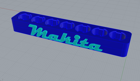 sds Makita artı 3d print model - Mito3D