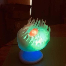 anemone di mare pesce pagliaccio luce notturna casa arredamento animale la pianta marino led lampada il fai da te 3d print model - Mito3D