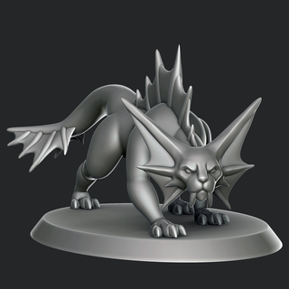 mer chat chat mer chat dnd 3d print model - Mito3D