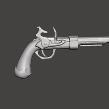 sea dog pistol 3d model game thieves flintlock 3d print model - Mito3D