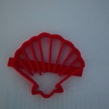 sea shell cookie-cutter home cookies 3d print model - Mito3D