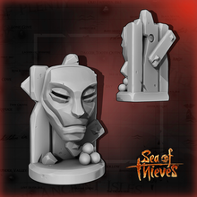 sea thieves reaper mask diorama 3d print model 3d print model - Mito3D