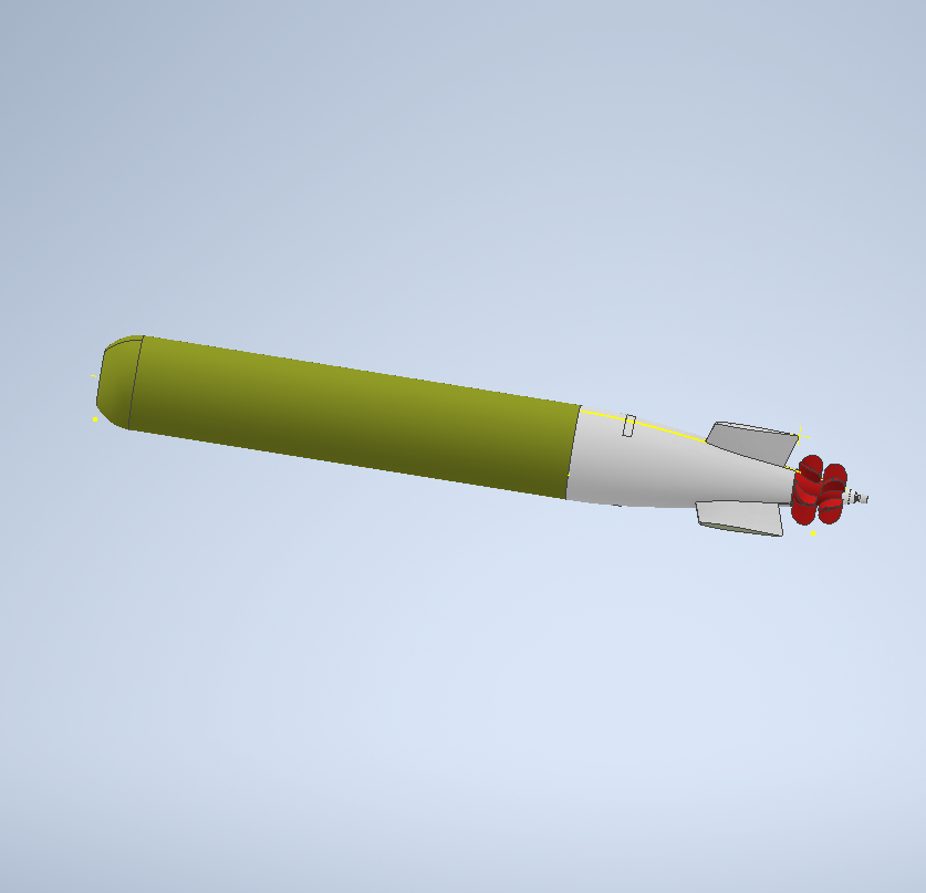 mar torpedo 3D print model - Mito3D