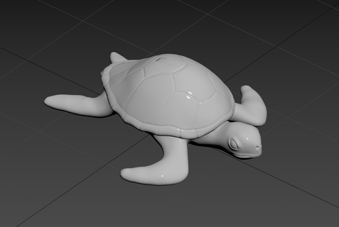 sea turtle 3d print model stl 3d print model - Mito3D