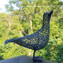 gaivota a arte pássaro de voronoi animais 3d print model - Mito3D