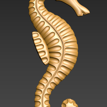 cavalluccio marino arte cavallo mare animali 3d print model - Mito3D
