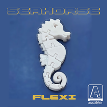 seahorse - flexi design toy educational decoration restaurant seafood sea beach summer 3d print model - Mito3D