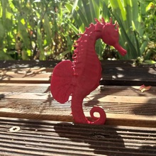 seahorse deco casa cavalluccio marino figurina 3d print model - Mito3D