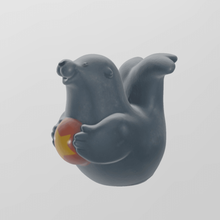 seal annimal dolphin swimming pool 3d print model - Mito3D