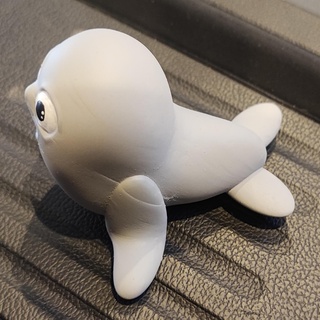 seal cute baby animal 3d print model - Mito3D