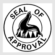 seal approval art remix stamp signs logos 3d print model - Mito3D
