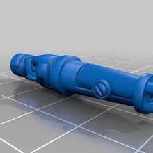kapalı darbe cannon gizli oyun oyuncak warhammer 40k tau 3d print model - Mito3D