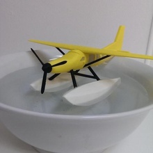 seaplane game engineering float high school makeitfloat makeitfloatchallenge science steam stem tvy vehicles 3d print model - Mito3D