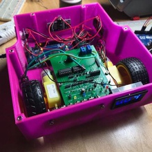 arama robotu aracı programlama elektronik Robotik örümcek makinesi arduino 3d print model - Mito3D
