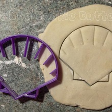 deniz kabuğu kurabiye kalıbı ev okyanus pişirme mutfak fondan buzlanma kesici bisküvi bisket 3d print model - Mito3D