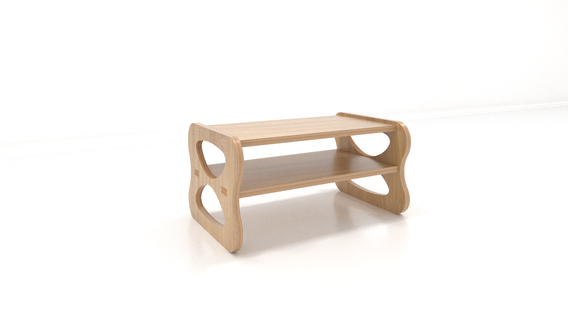 assento 8 casa mobília Projeto Madeira compensada 3d print model - Mito3D