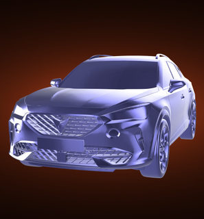 seat cupra formentor automobile car vehicle rally race sports derby turbo top speed 3d print model - Mito3D