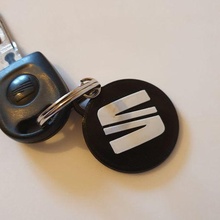 seat keychain gadget key ring car automotive 3d print model - Mito3D