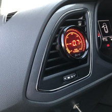seat leon 5f 2013-2020 gauge 52 mm Belüftung unterstützen verschiedene Sitz ibiza Manometer boost meter grid die Unterstützung Volkswagen rhyatgaugepods p3gauges 3d print model - Mito3D