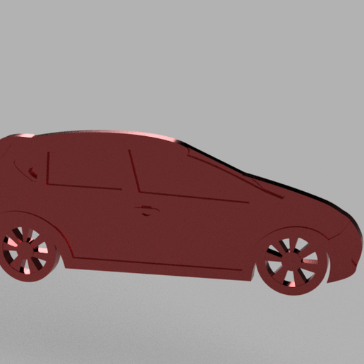 posto sedere leon portachiavi chiave squillare auto macchina pendente 3D print model - Mito3D