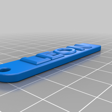 seat leon keychain automotive 3d print model - Mito3D