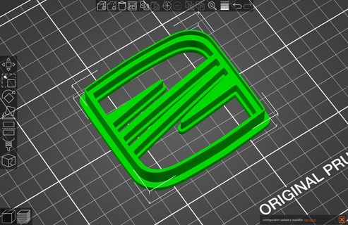 seat logo cookie cutter cookiecutter 3d print model - Mito3D