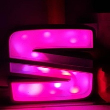 assento logotipo iluminado placa conduziu luz faixa Lightled luminoso luminária 3d print model - Mito3D